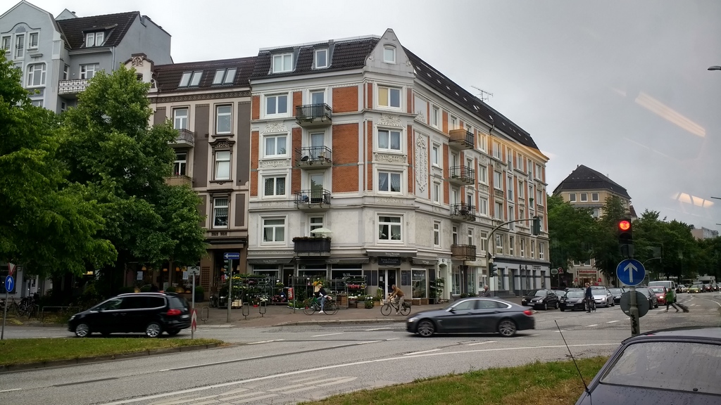 Les rues de Hambourg