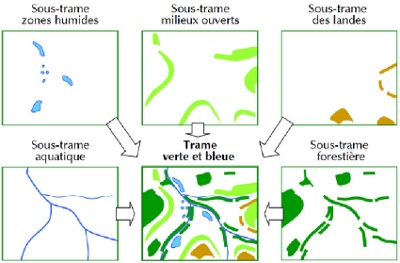 Trame verte et bleue (document DREAL)