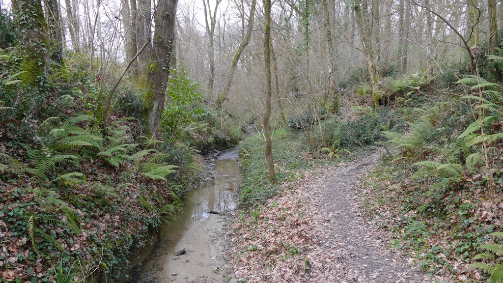 Le Noncesse en amont du boulodrome